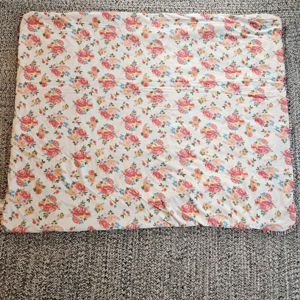 Matilda Jane AS I GROW Blanket Floral Pink Ruffles BABY MONTH PICTURES EUC 60x50 - Picture 9 of 11